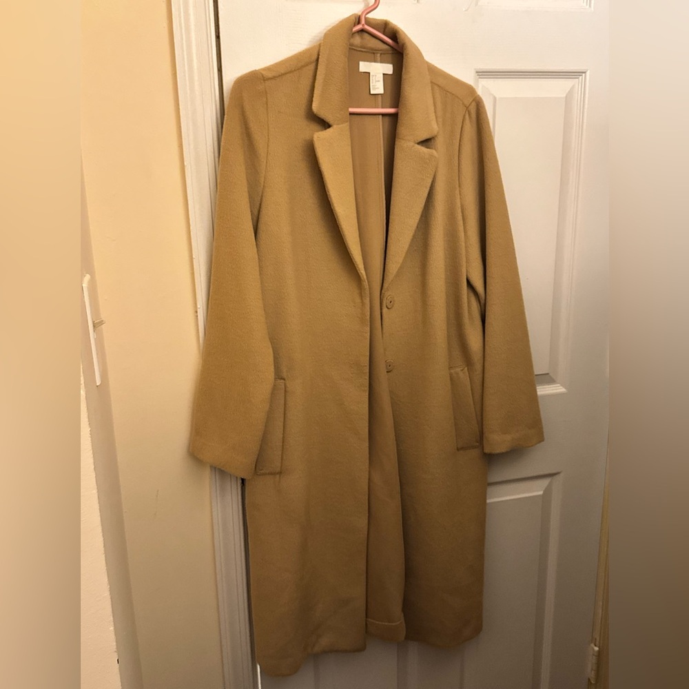 H&M Tan Trench Coat for Women